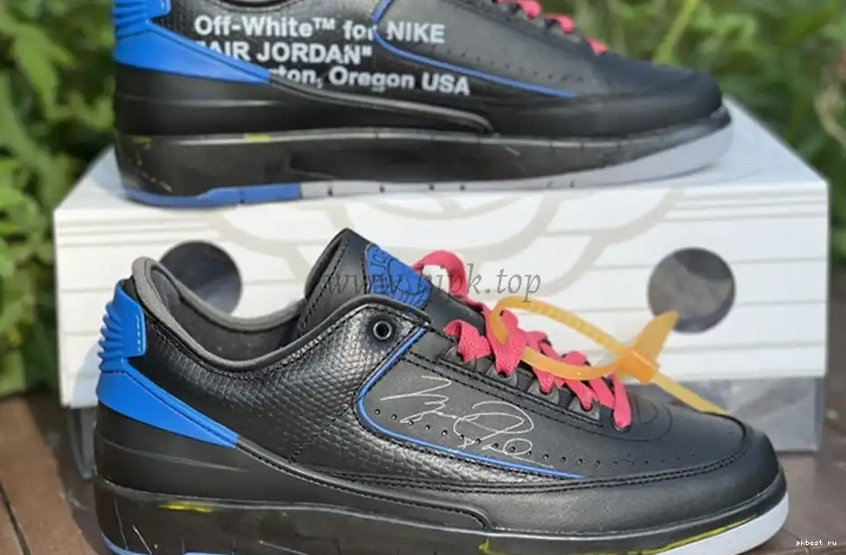 blue x materials Air Jordan ship God Low 2 ready OFF-WHITE retail to PK 0513